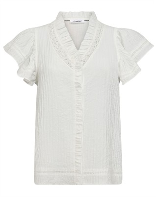 Alisa CC Lace Top - Off White